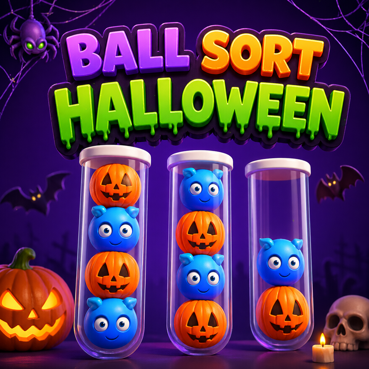 Ball Sort Halloween